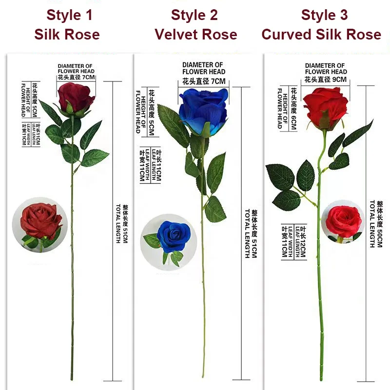 Искусственные Свадебные цветы, настоящие розы, высокое качество, шелк, бархат, белая роза, оптом на День святого Валентина