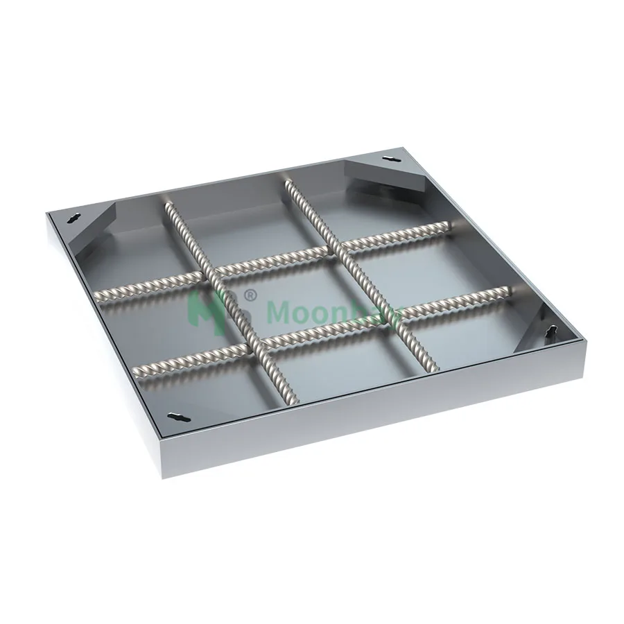 Heavy Duty Stainless Steel Road Customized square Manhole Cover