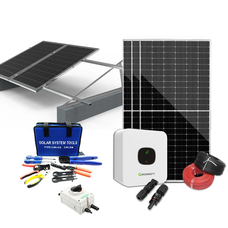 Solar Energy System Off Grid On Grid 220V 230V 110V 120V with Gel Lithium Battery Power Storage 20KW 15KW