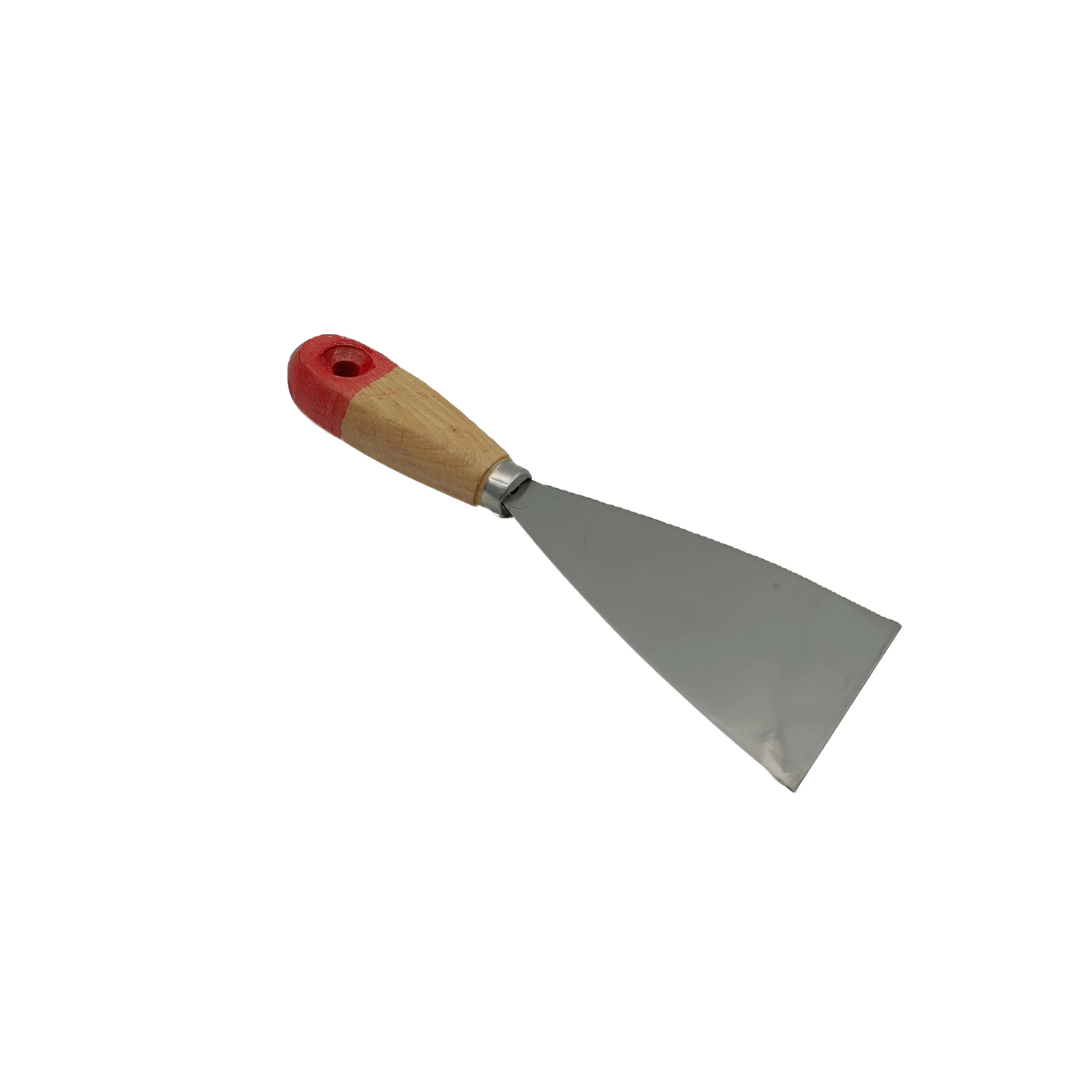 Wooden Handle Putty Scraper Putty Knives for Taping Paint Wall Floor Tile Carbon Steel 3 Inch Carton Box Wood OEM Durable CN;JIA