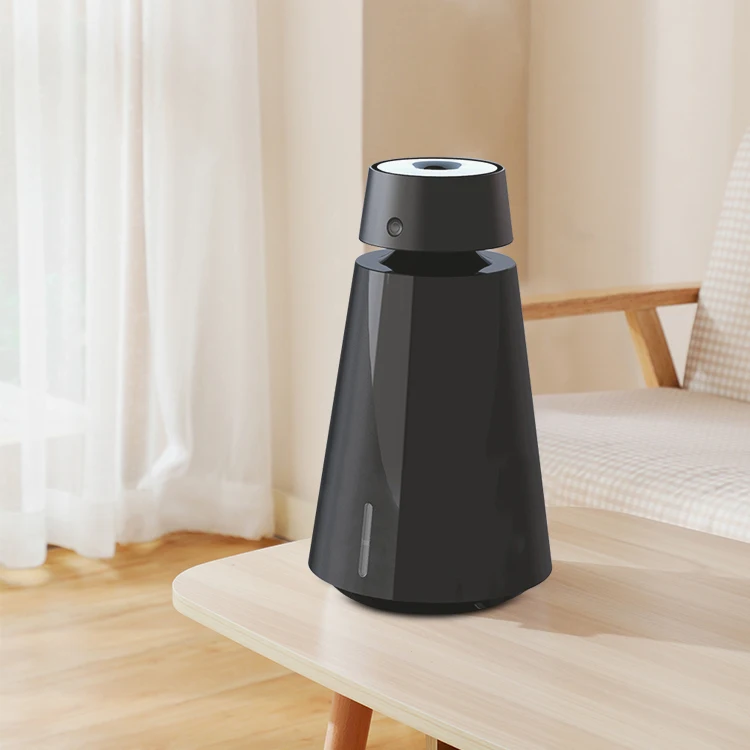 Wintek 2023 New Mini Evaporative Portable Usb Mini Car Aroma Diffuser Car Air Humidifier Aromatherapy with Led Light