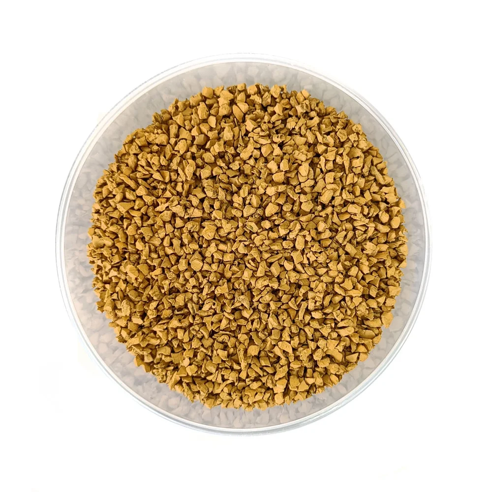 Top quality moisture permeable colored rubber granules painting according RAL catalogue reliable supplier crumb granule for sale in bulk