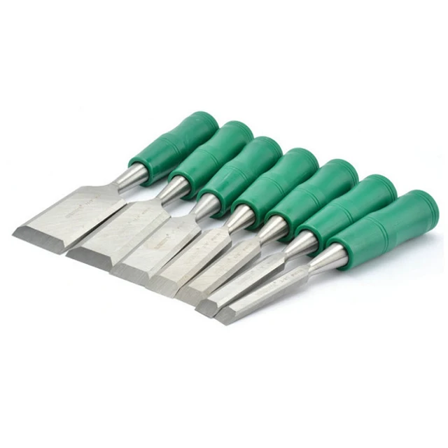 Handle Wooden Chisel Impact Plastic High Hardness Chrome Vanadium Steel  Wooden Chisel