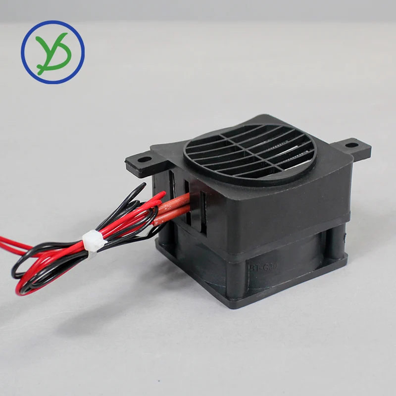 YIDU 220V 100W Constant Temperature Electric Insulated PTC Heater With Fan For Incubator Small Space Heating