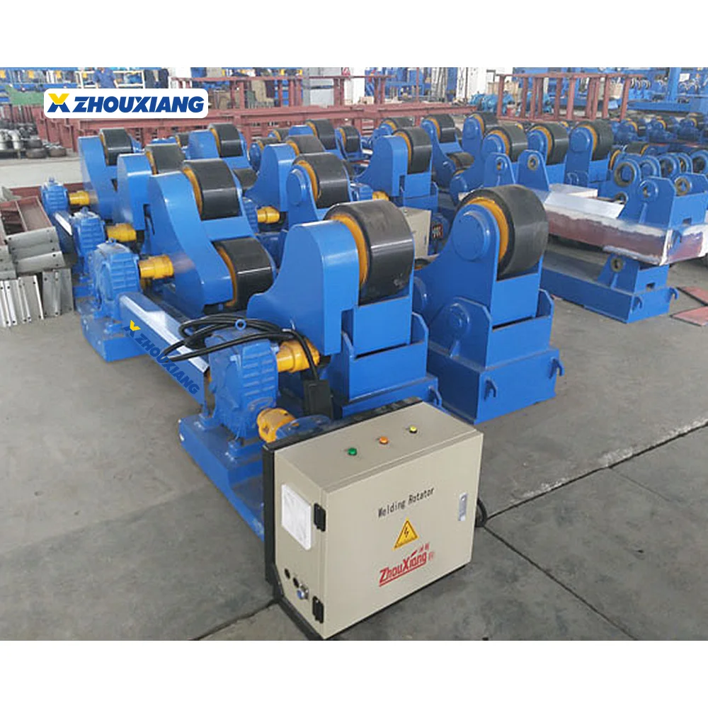 Large Tonnage Vessel Tank Pipe Welding Turning Rolls 50t Welding Rotator Pipe Roller