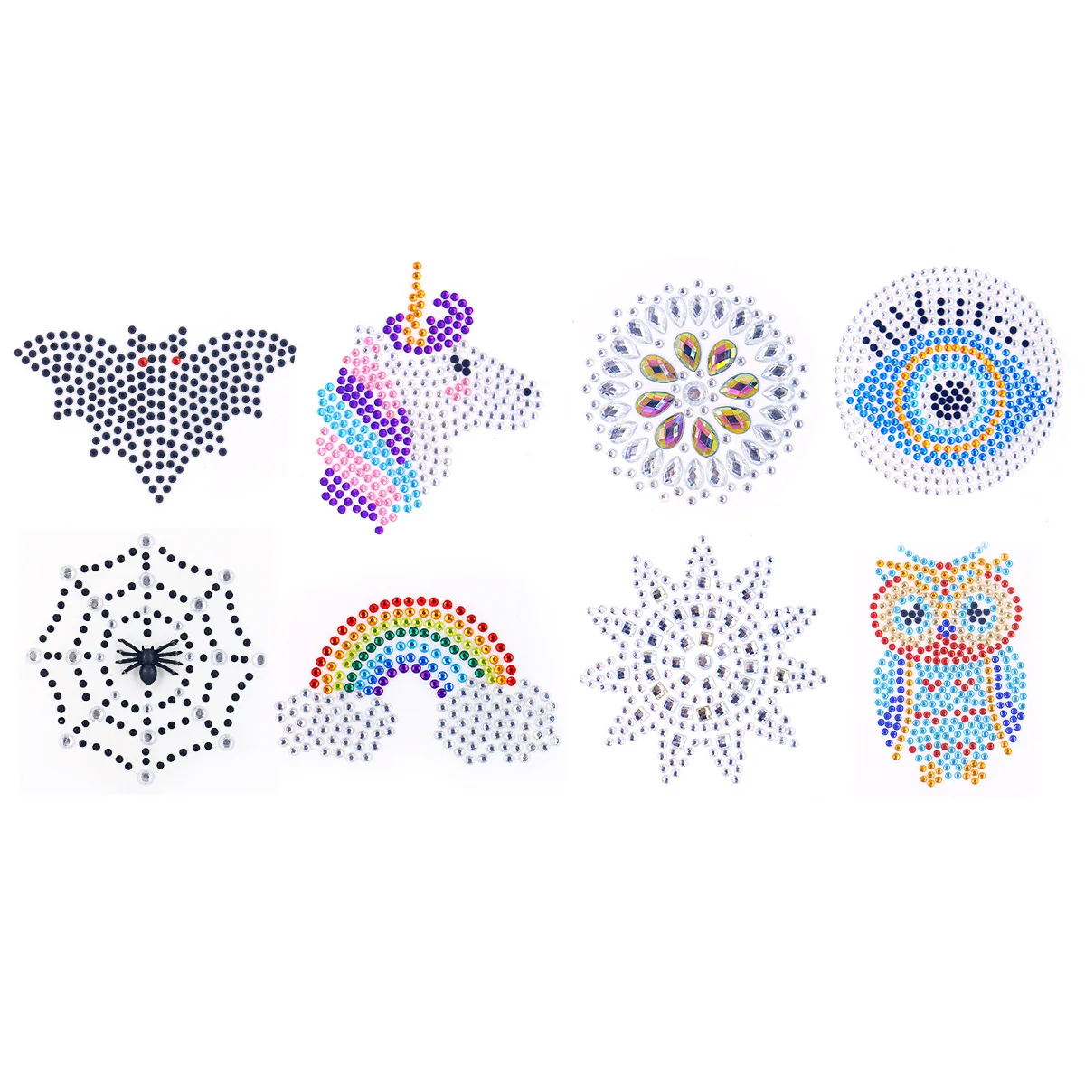 Rhinestones Nipple Pasties Disposable cute animal Breast Decorated Sticker Party Crystal Pasties Diamond Nipples Cover