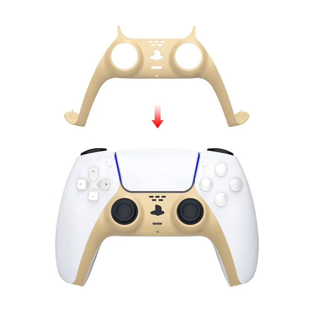 DIY Son PS5 передняя оболочка декоративные пластины полоса Ps5 аксессуары для игрового контроллера геймпад Сменный