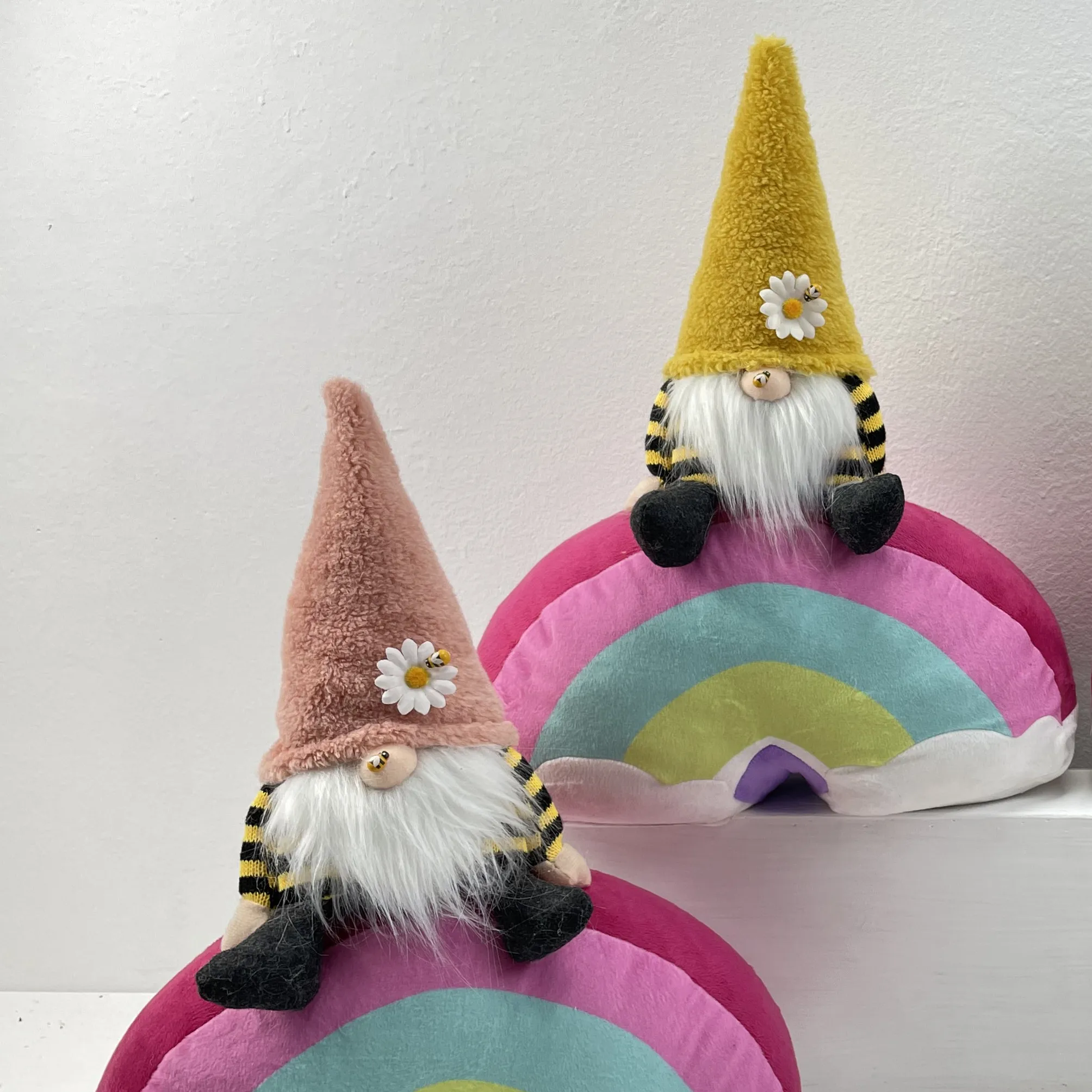 Factory Spring Party Decor Sunflower Gnomes Door Stopper Easter Rainbow Gnomes