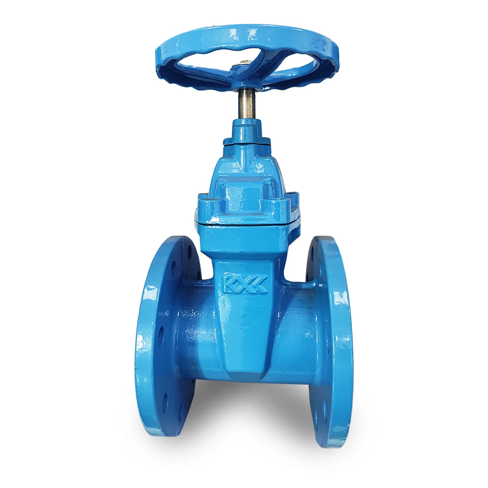 DIN3202 BS5153  Standard  Cast Iron/Ductile Iron Water Nrs seal water  4 inch gate valve