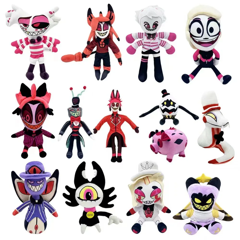 Новая популярная игра Alastor Hazbin отель Plushes аниме фигурки Куклы