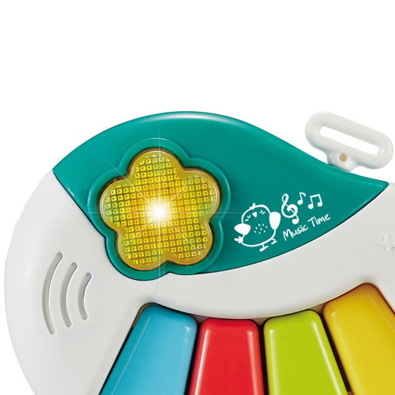 Sound lighting infant playing mini toys music baby piano