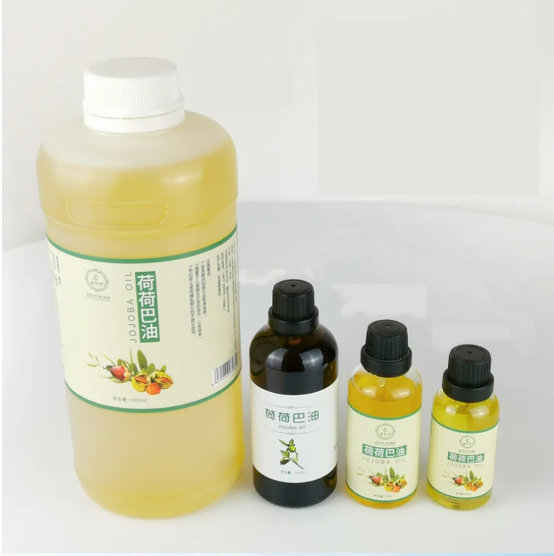New Arrival Bulk Pure Natural Carrier Oil Seed Cold Pressed Golden Organic Jojoba Oil for Skin Care