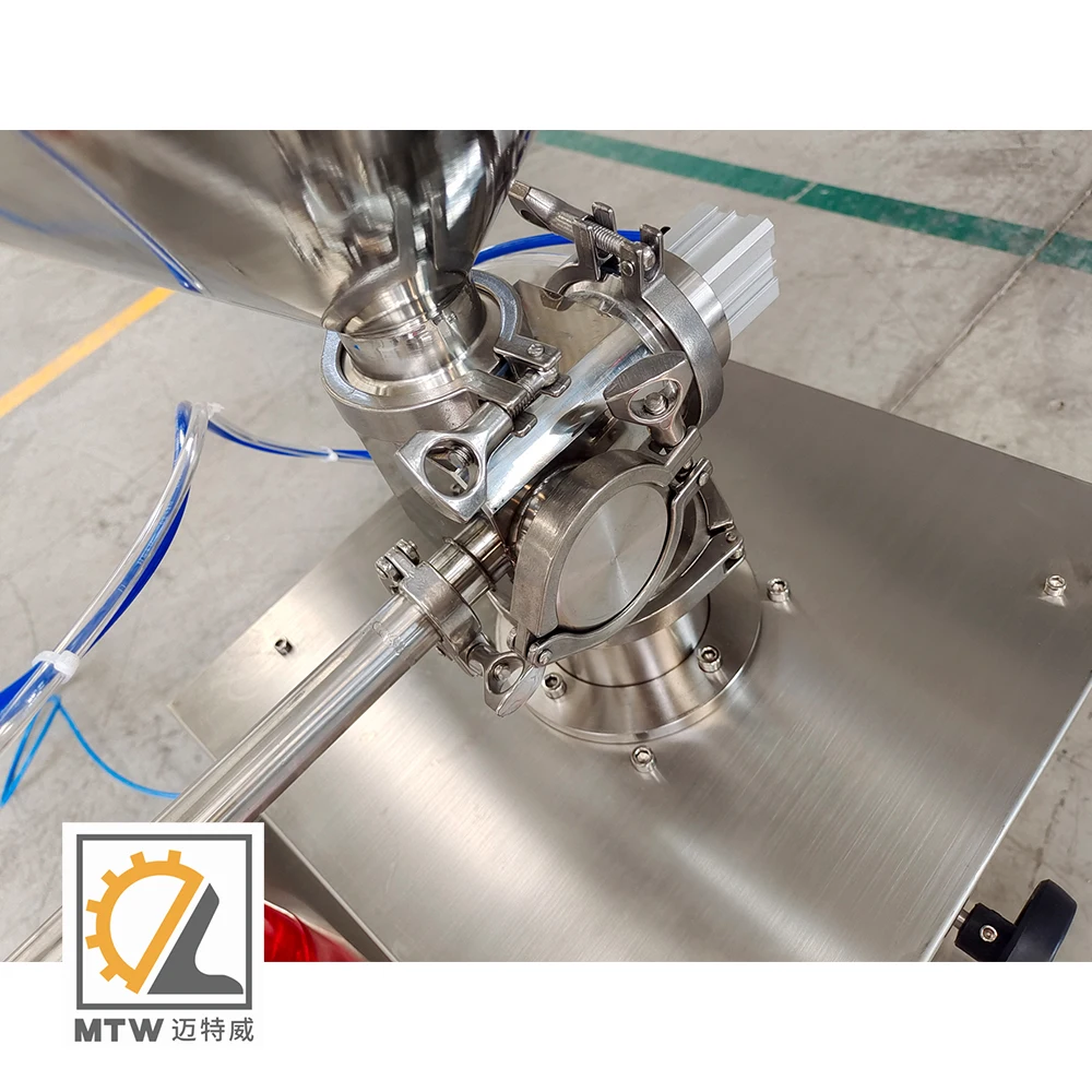 MTW Small business semi auto jam oil chili sauce filling machine with hopper for hot sauce