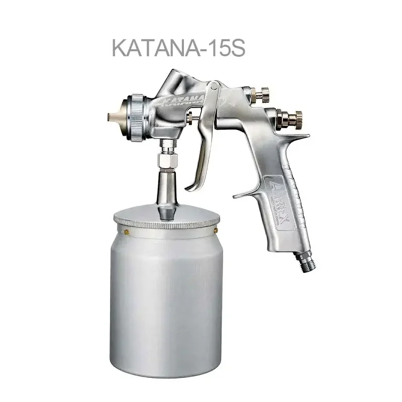 Japan Original Anest Iwatas Paint Spray KATANA-13C/13G/15S 1.3mm Car Repair Painting Gun With Plastic Cup Gravity Suction