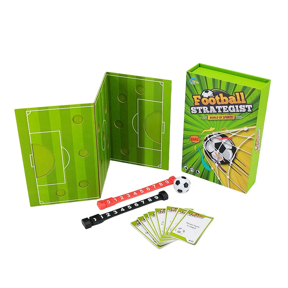 Wholesale Custom Plastic Table Boardgame for Youth and Family Kids Board Games with Card Pieces