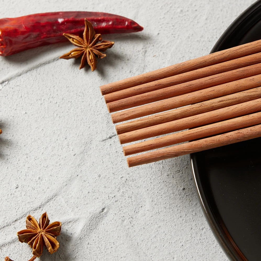 Custom Logo Modern Design Style Korean Style Reusable Fiberglass Chopsticks-Panda Shape Wood Natural Chopsticks Hotels Parties