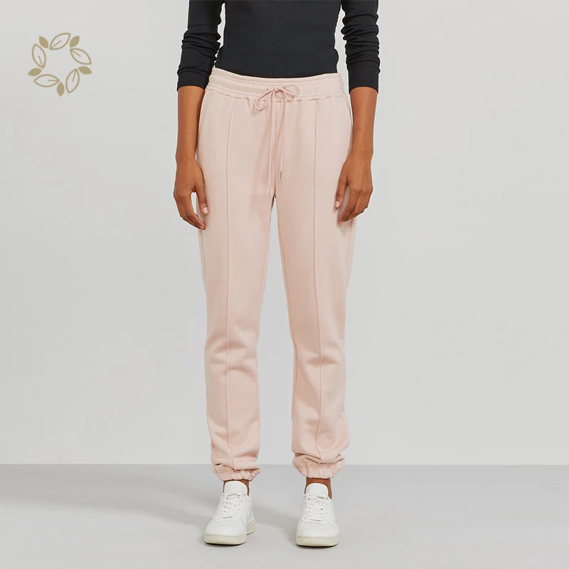 Organic Cotton Women Sweatpants Sustainable Jogger Pants For Women Eco Friendly Fit Sweatpants