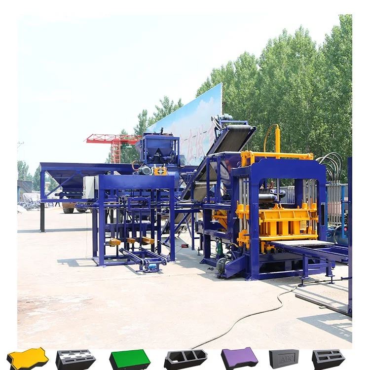 QT6-15 bricks machine machine de fabrication de brique