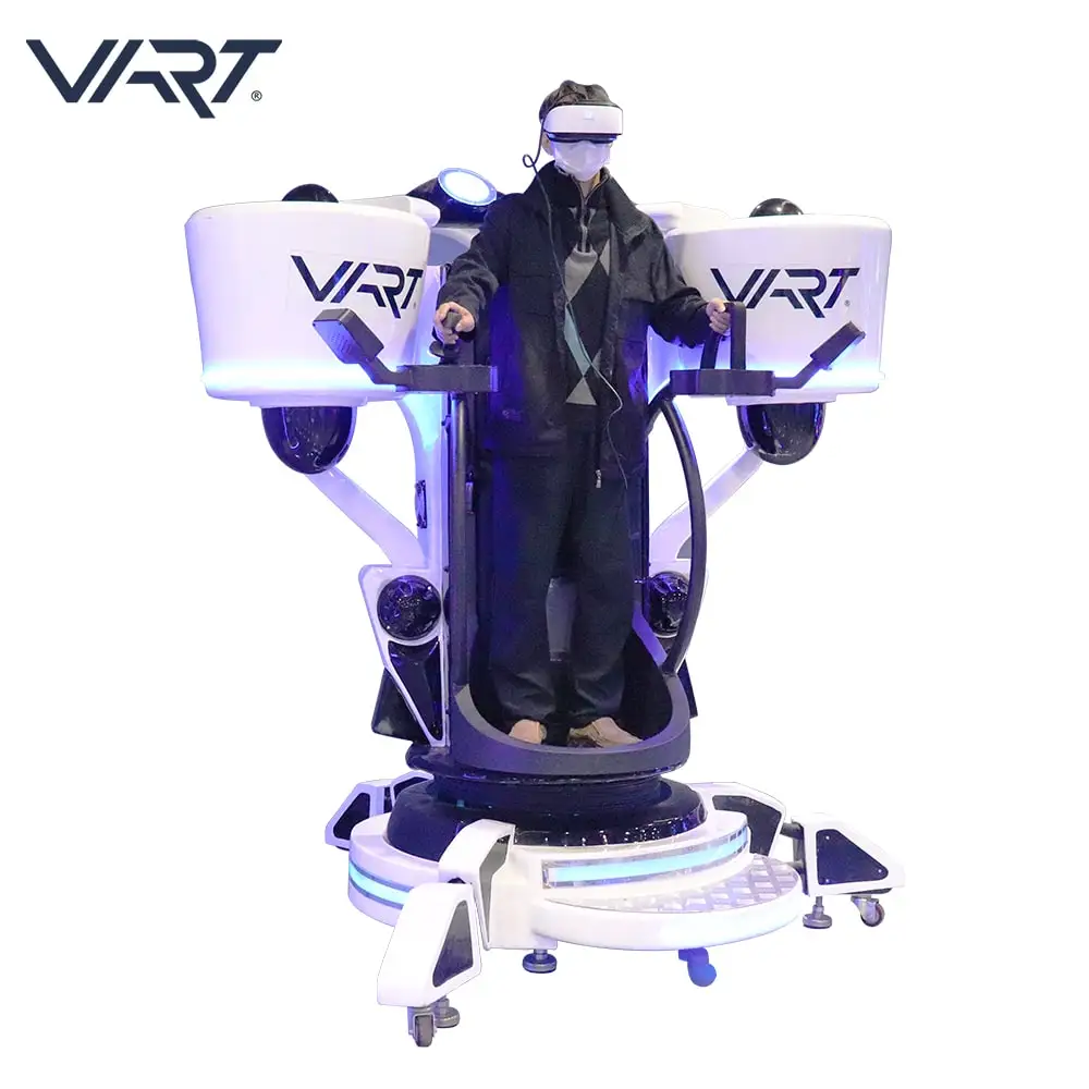 Оригинальный VART 9D Виртуальная реальность Летающий игровой автомат стоячий реактивный самолет виртуальный симулятор полета с спецэффектами