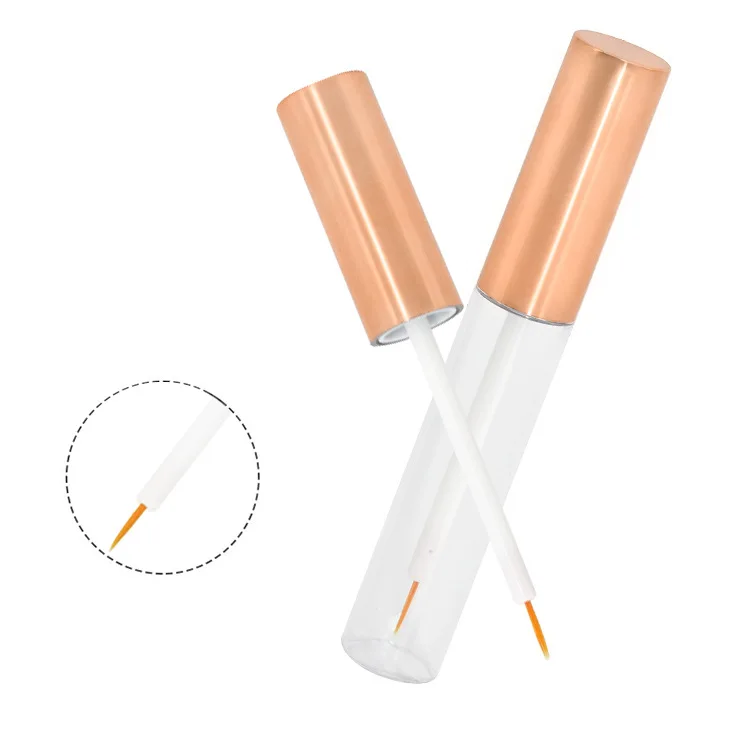 Natural Vegan Organic Eyelash Enhancer Eye Lash Growth Nourishing Liquid Private Label Castor Oil Eyelash Serum To Grow Lashes