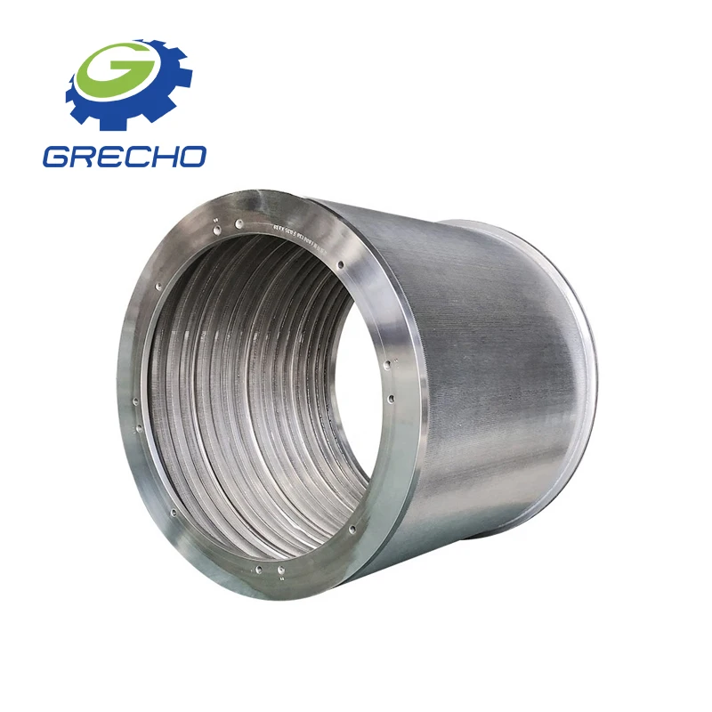 GRECHO Paper Making Machinery Pulp Pressure Screen Basket