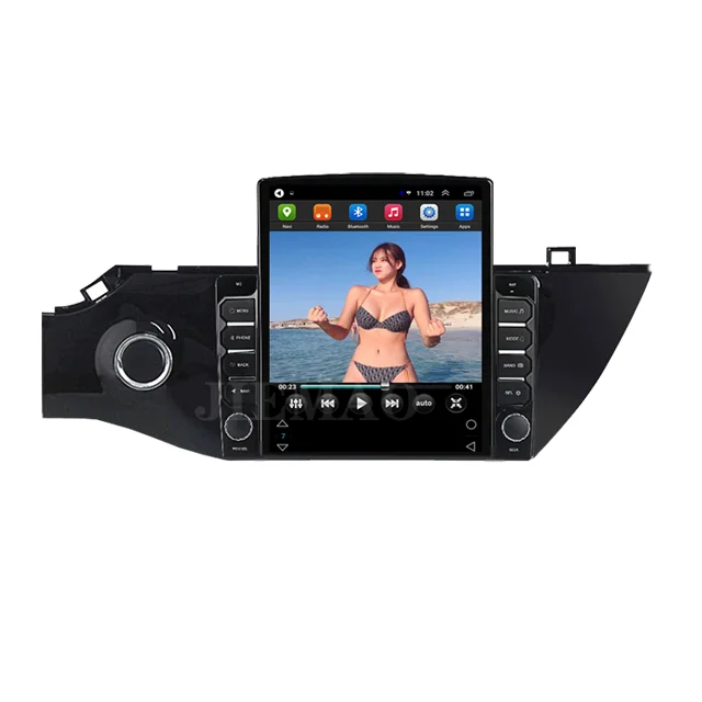 
 Вертикальный автомобильный видеоплеер Tesla Android для Kia K2 Rio 2016-2019, автомобильная стереосистема, аудио, GPS-навигация, мультимедийная система без dvd  