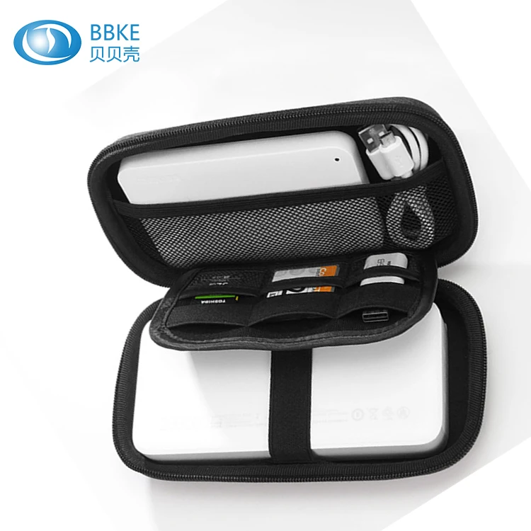 Водонепроницаемый портативный органайзер для кабеля жесткий защитный чехол путешествий сумка хранения EVA OEM внешнего аккумулятора жесткого диска Eva