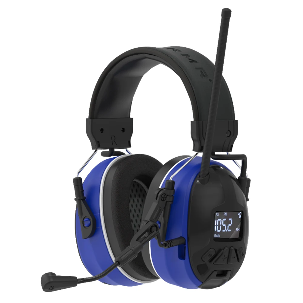 Hearing protection electronic earmuffs pickup noise reduction communication headphones headset