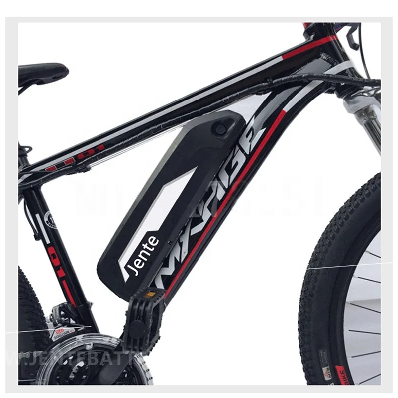 Down Tube Rechargeable 18650 Batteries E Bike 52V 14Ah 12.8Ah 1000W Lithium Battery