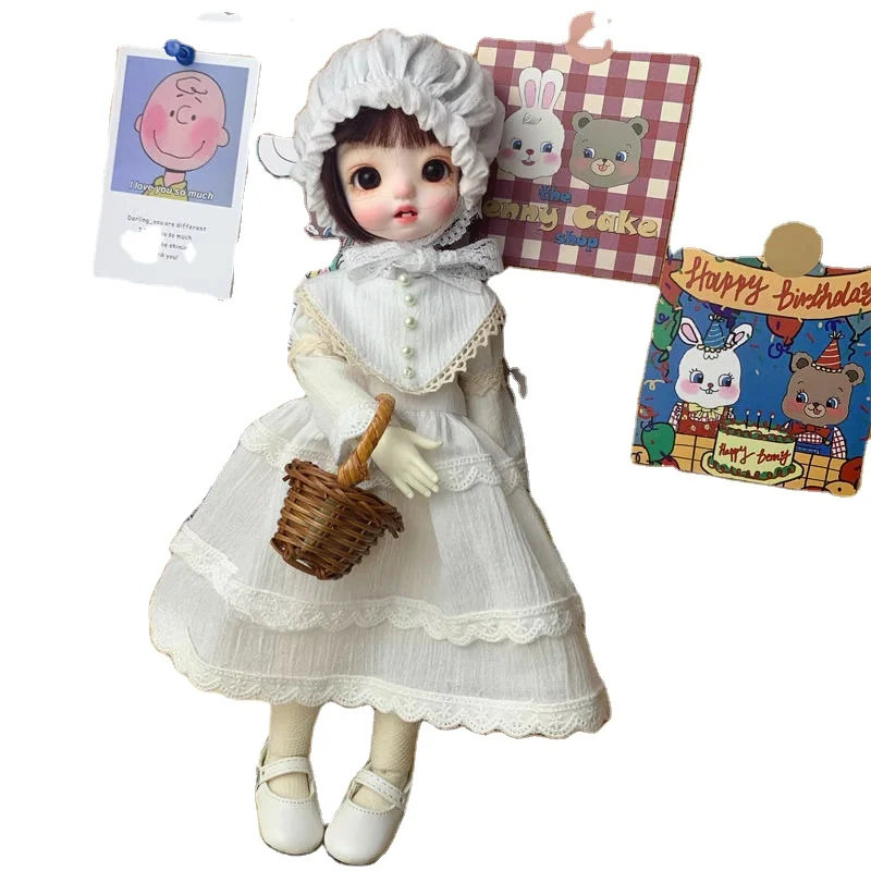 30 cm Custom Doll Clothes Accessories Cute Princess Dress for 30cm 12inch BJD Princess Doll