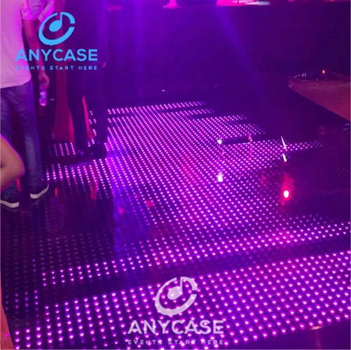 Good price RGB  6*8m Podium Banquet wedding inspiration digital dancing floor for event and weddings