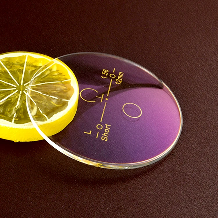 Оптовая продажа оптических линз цена 1,61 Асферические синие световые блоки анти-синие оптические линзы