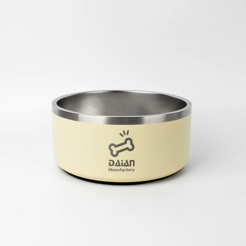 2023 new product summer hot selling 18oz/32 oz/ 64 oz Dog Bowl - Non Slip Stainless Steel Dog Bowls for Water or Food