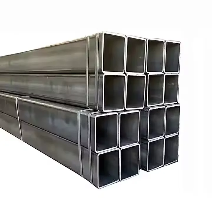 Factory 2x2 Galvanized Hollow Section 14 gauge tubing tubular iron Square Steel Pipes for Shelter Structure