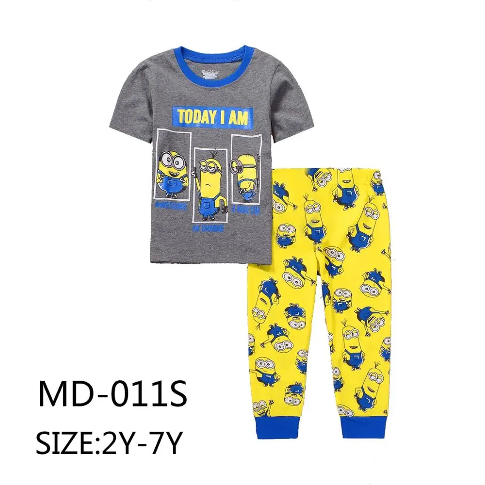 
High quality Short-sleeved trousers boy pajamas caluby brand factory wholesale baby kids clothing 