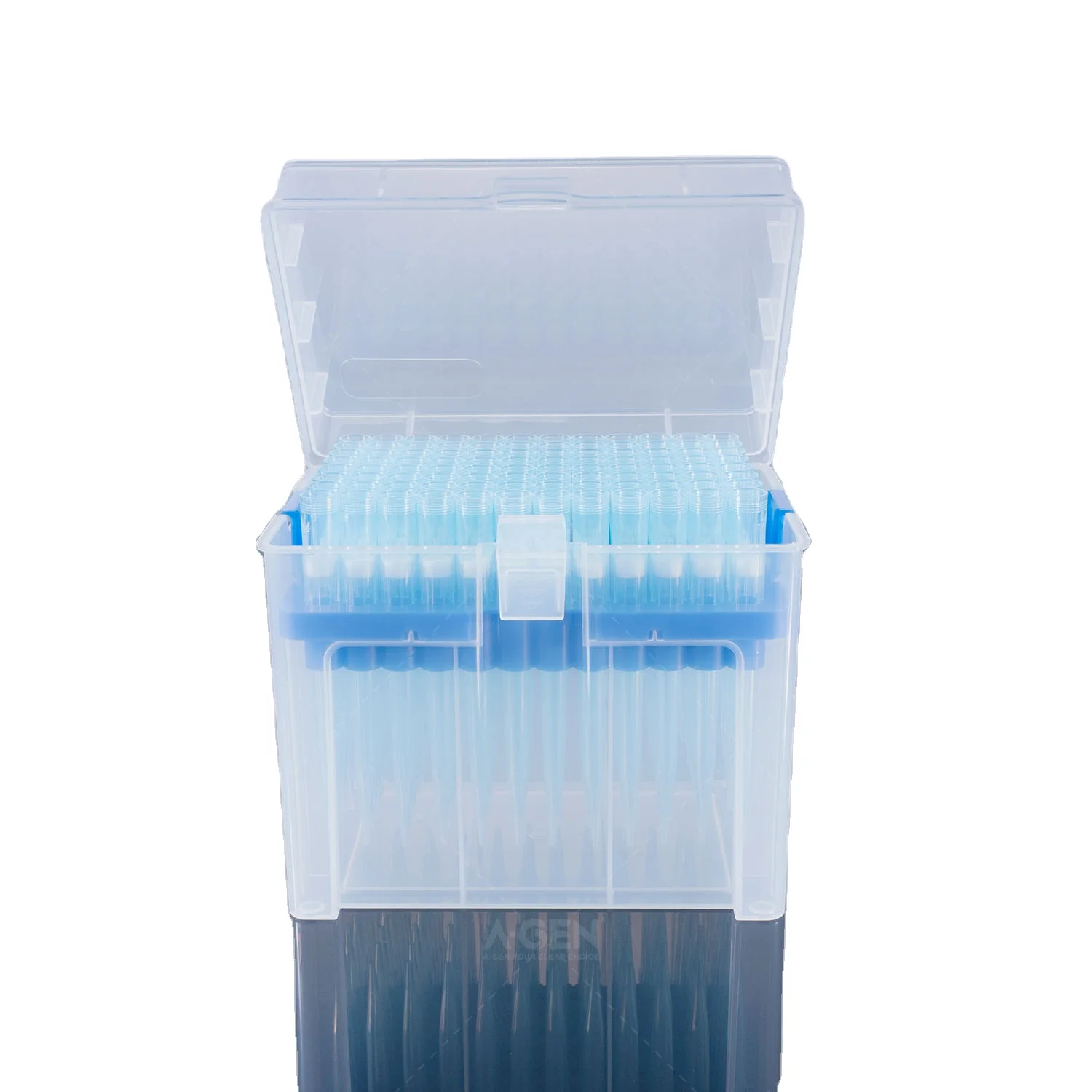 Medical Laboratory Equipment 1000ul Sterile Low Retention Filter Pipette Tips Blue OEM Transparent PP Material 3 Years PCR Lab
