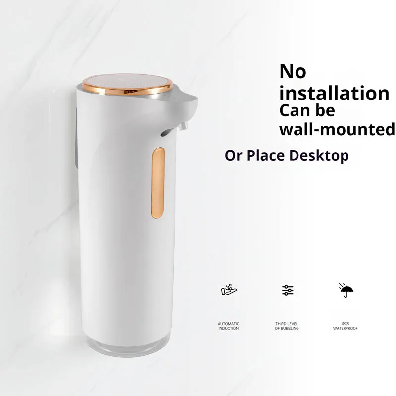 New Arrival Intelligent Induction Liquid Soap Dispenser Kitchen Bathroom Automation Sensor Shampoo Shower Gel froth Dispenser