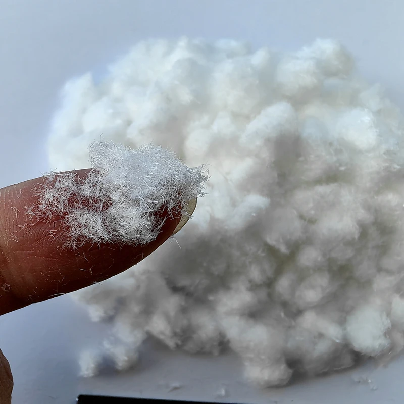 1.5mm Polypropylene PP fiber  Synthetic Short micro fiber