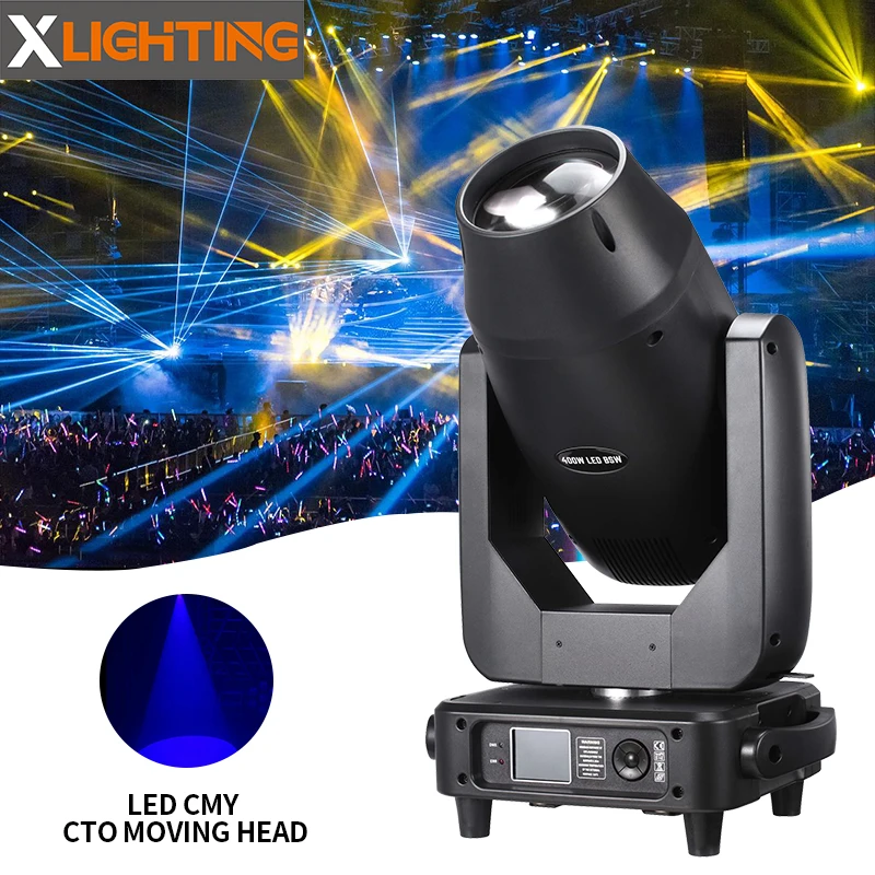 Dj движущиеся головки cmy cto 400 Вт Светодиодная движущаяся головка 3 в 1 BSW сценическое освещение для мобильного сценического шоу