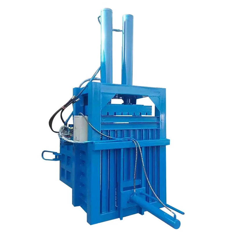 Textile compress and used cloth baler machine /used clothing hydraulic baling press machine