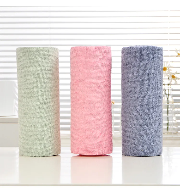 Sustainable Cleaning Cloths Microfiber Kitchen and Car Cleaning Dry and Wet Use Cloths Opp Bag Kitchen Towels 5~ 7 Days 180gsm