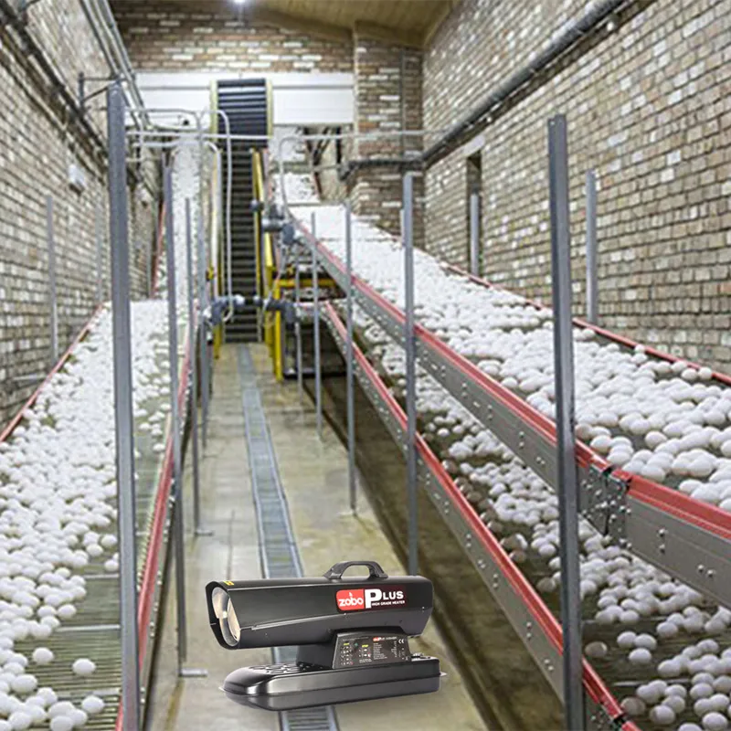 
ZOBO PLUS-K50 15KW Chicken House Diesel Kerosene Air Heater With CE 