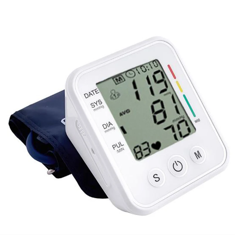 Electronic Blood Pressure Monitor Arm Style Digital Blood Pressure Monitor Accuracy Extra Large Cuff