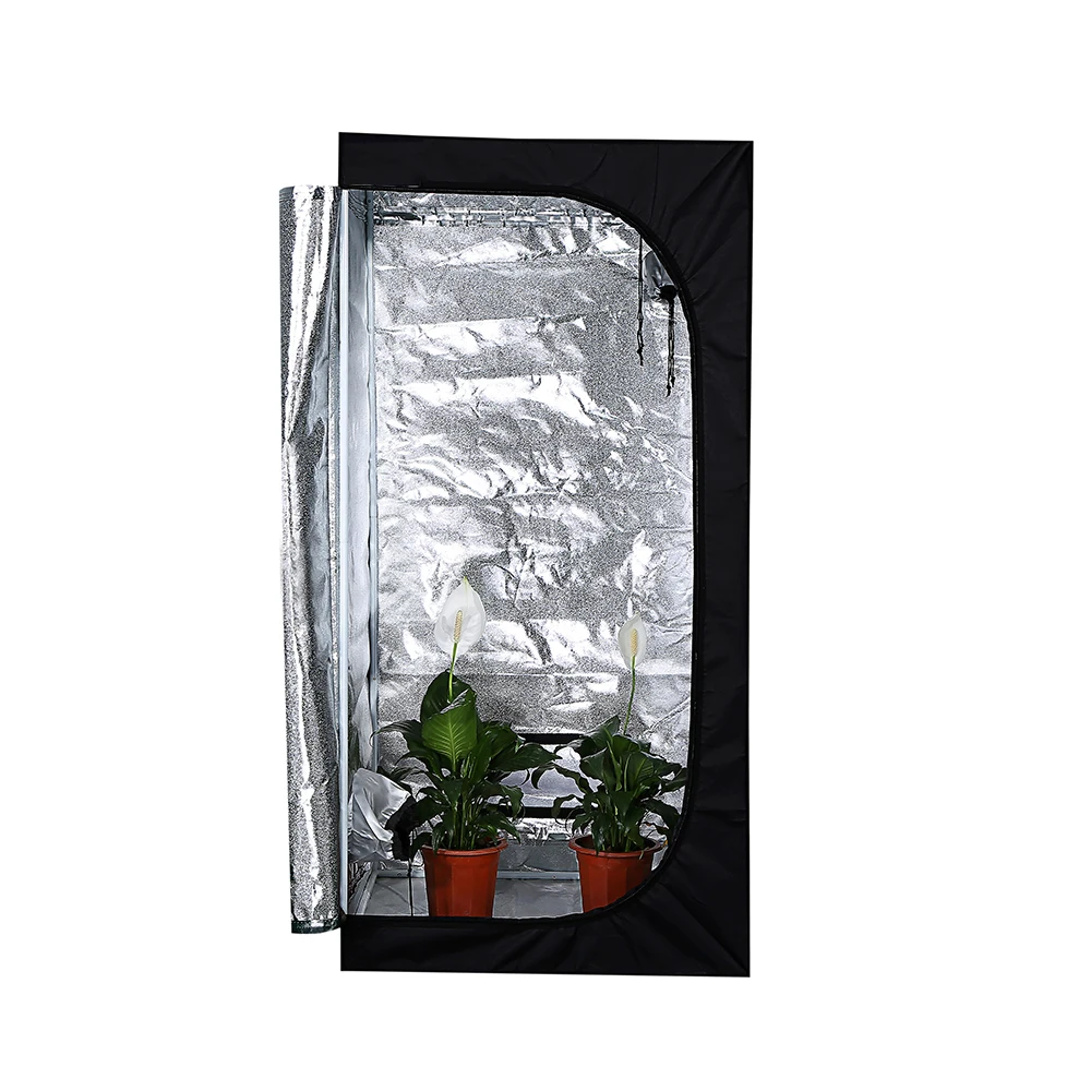 
Led Grow Tent Filter Accessories Kit Box With Carbon Indoor Black Waterproof Smart Metal Lights 600D 1680D 