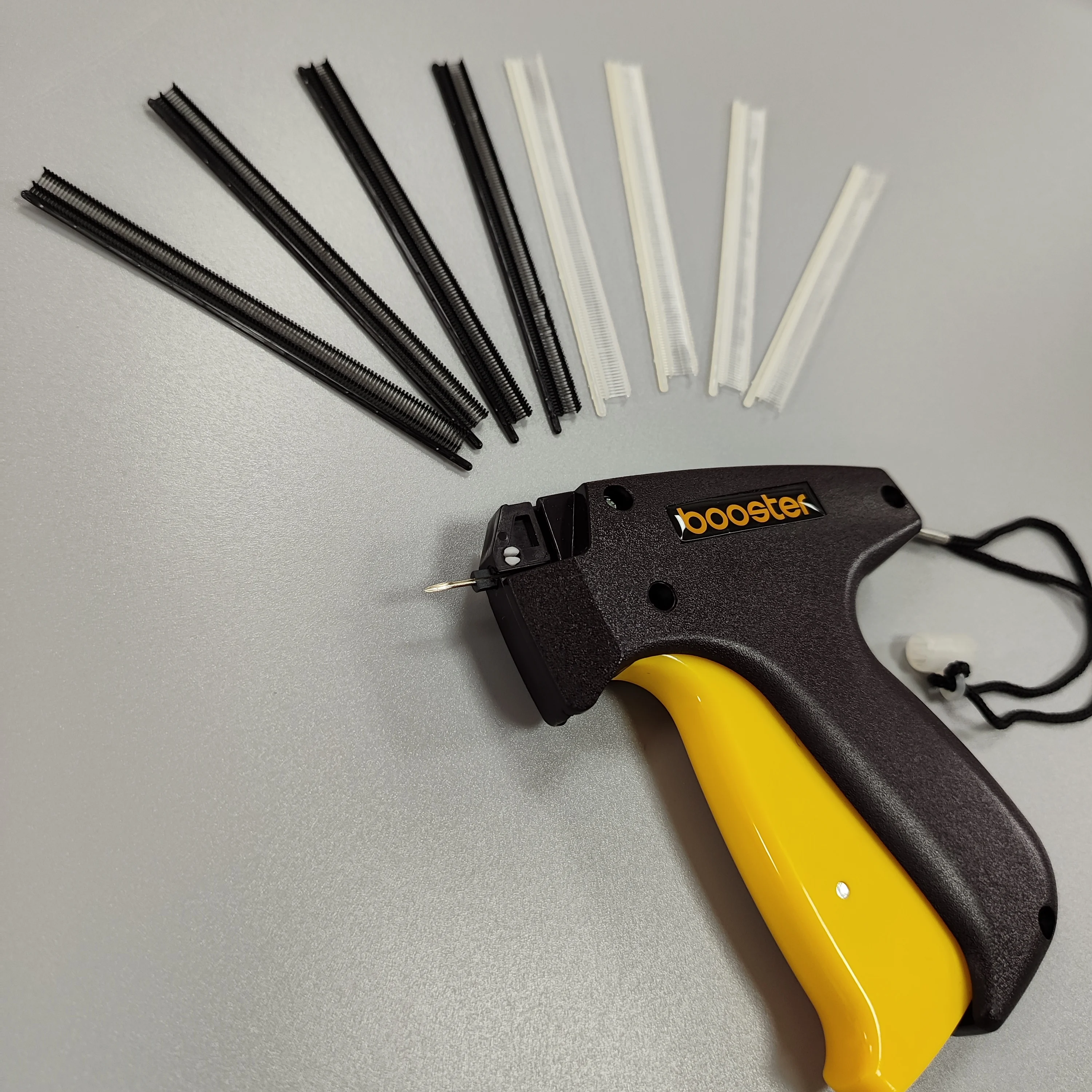 booster oem  micro tag gun machine avery dennison tagging gun micro stitch clothing hang label garment gun