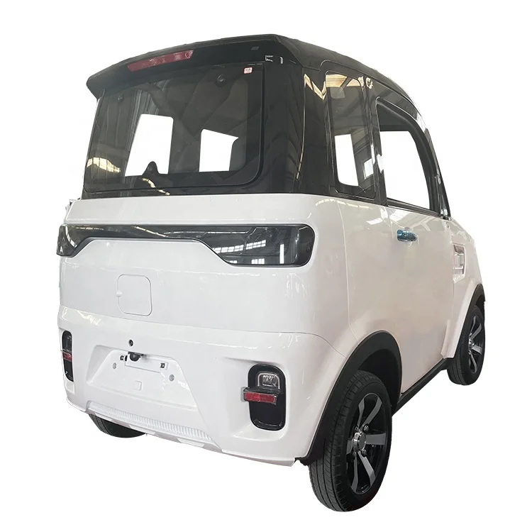 Electric Car 3 Seats Closed Cabin Made in China Electric Vehicle Four Wheels Adult Auto Motives Mini Car