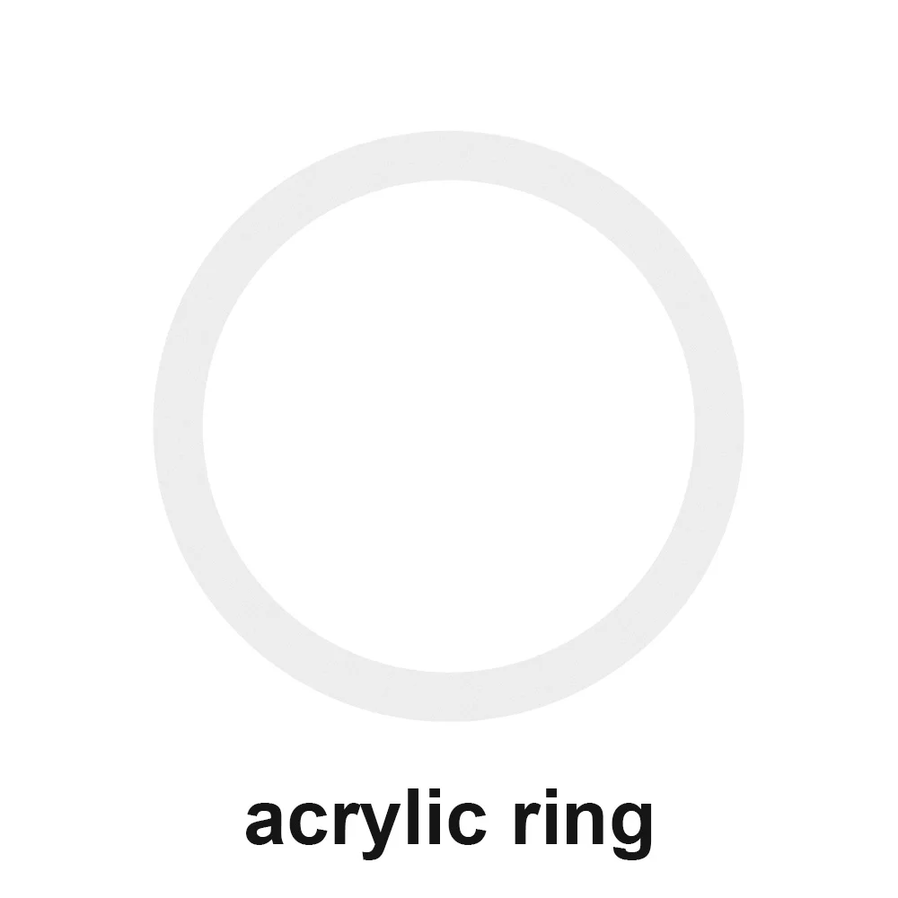 All accessories for iPad photo booth lamp holder include panel back acrylic ring screws power adapter remote control handle