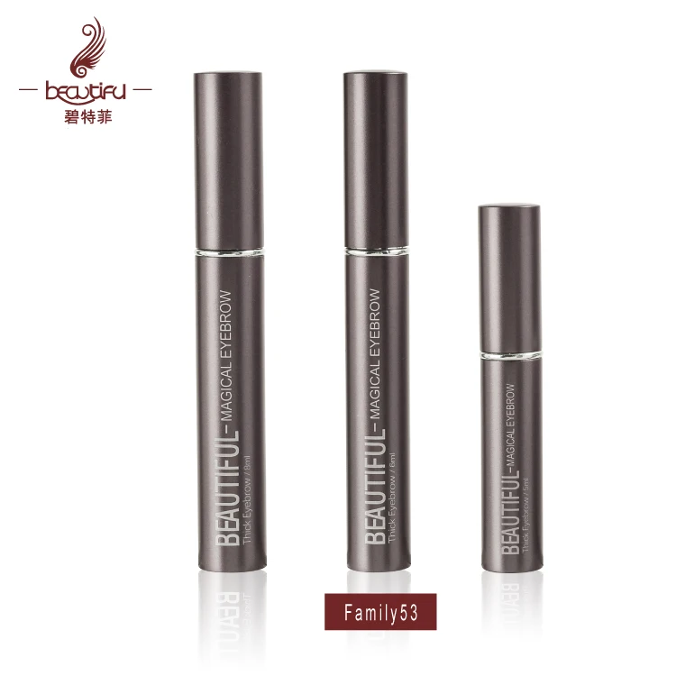 Small 3ml 5ml empty aluminum eyelash and eyebrow boosting serum tubes,custom matte grey lip liner bottle,lip gloss container