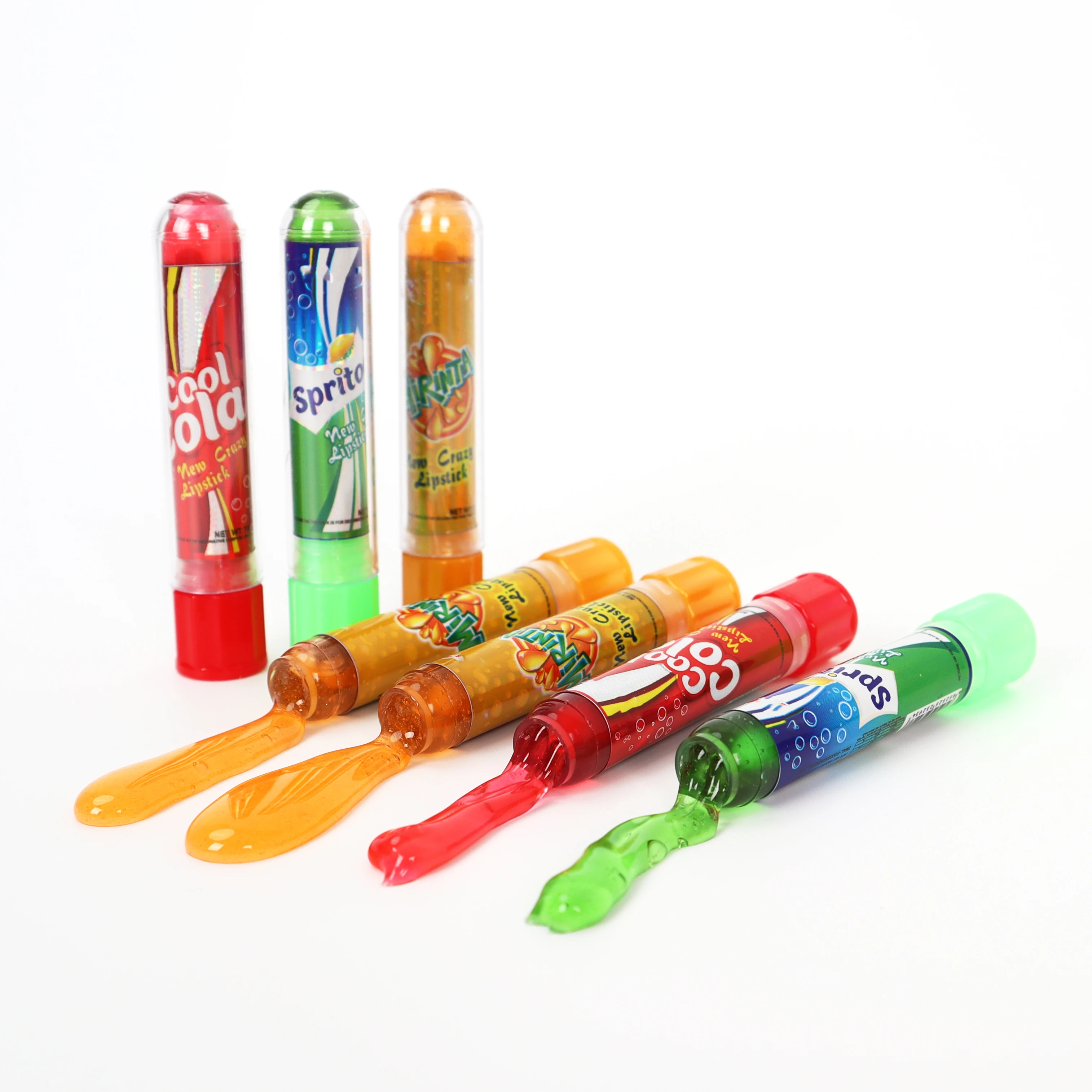 OEM Wholesale Liquid Candy Toy Cola Flavour Jam Hair Gel Liquid Candy