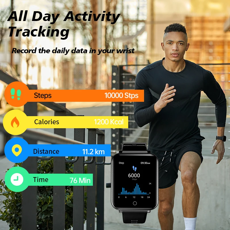 mom birthday gifts tracker heart rate monitor full touch screen electronic smart gadget 2023